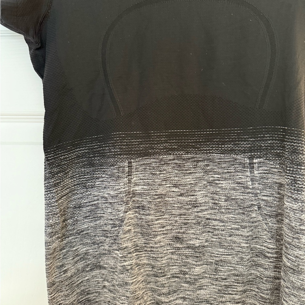 Lululemon Athletica Black and Gray Top